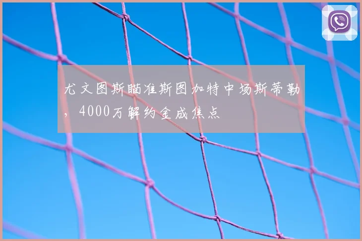 尤文图斯瞄准斯图加特中场斯蒂勒，4000万解约金成焦点